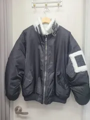 ビッグサイズ ユニセックス ボア ブルゾン