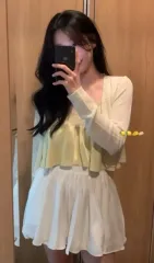 YeSeul Market ONT ソルベ カーディガン イェロー