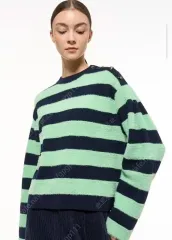 タイムストライプニット