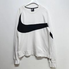 Nike(ナイキ） NIKE ビックスウォッシュ スウェットシャツ 白 L