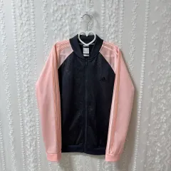 adidas(アディダス) フェアリー フラワー 黒 ピンク レア ジャージ トラックトップス ジャケット L 100