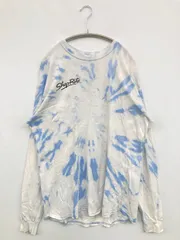 GILDAN ギルダン Tシャツ/カットソー L ホワイト その他総柄 ワンポイント ミドル丈 長袖 クルーネック(丸首)