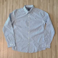 キッズ) Tommy Hilfiger トミーヒルフィガー 長袖シャツ