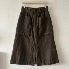 MARGARET HOWELL(マーガレットハウエル) MHL ウールコットン スカート