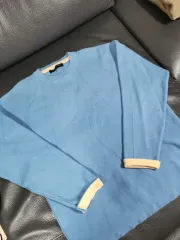 メンズファッション ソフト ラウンド ニット セーター FREE サイズ