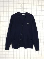 ラコステ ネイビー カーディガン