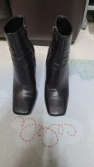 レディース 23.5cm ブーツ 出品 状態 良い方 7cm