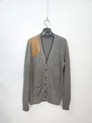 ( L ) ポロ Ralph Lauren(ラルフローレン) レディース ケーブル ニット カーディガン