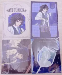 (まとめ売り)鬼滅の刃 鬼滅の刃 冨岡 義勇 목테일바 クリアファイル セット