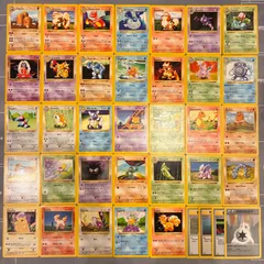 B182 ポケモンカード　海外版　旧裏　まとめ売り　37枚　被りなし