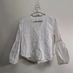 レディース 白 ブラウス 80サイズ 夏 2507011