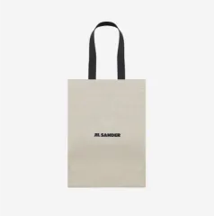 新品 Jil Sander ジルサンダー フラット ショッパー large ラージ ナチュラル