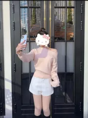 オフショルダー ニット レディース衣類