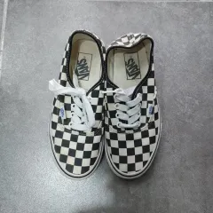225 ） VANS(バンズ) オーセンティック チェッカーボード スニーカーズ