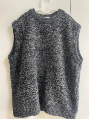 (韓国で唯一) ZARA(ザラ) 正規品 グレー ニット ベスト