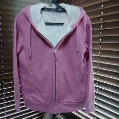 UNIQLO レディース 裏起毛 フード ジップアップ ジャケット