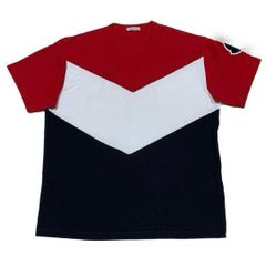 新品未使用 MONCLER トリコロール コレクションTシャツ ビッグワッペン 