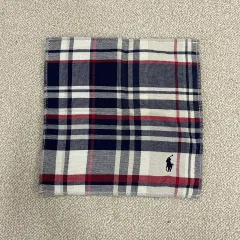 実寸確認 ポロラルフローレン コットン タオル ハンカチ 0210M