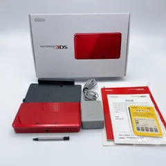 【極美品】ニンテンドー3DS メタリックレッド 付属品完備 動作確認済み