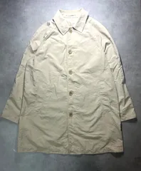 ユニクロ UNIQLO ナイロン ステンカラーコート S ベージュ 裄丈80cm 身幅57cm 着丈85cm スプリングコート ライトアウター 撥水 カジュアル ビジネス シンプル 万能アイテム 迅速発送【管理番号：Z-20260322】