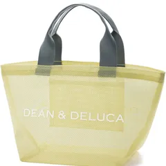 正規品！DEAN&DELUCA メッシュトートバッグS シトラスイエロー