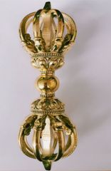 チベット仏教法器 プーバ金鋼撅 真鍮製 vajra 18cm - メルカリ