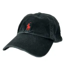 POLObyRalphLauren(ポロラルフローレン) キャップ 59cm - ネイビー コットン