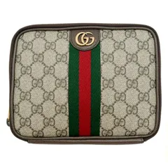 GUCCI　グッチ　オフィディア　GGマーモント　トラベルケース　ポーチ　GGスプリーム　751609　ベージュ　小物入れ　ギフト　プレゼント