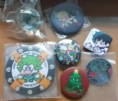 僕のヒーローアカデミア 緑谷出久 非公式グッズ 缶バッジ キーホルダー