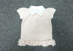 6M ポロ ベビー フリル ワンピース