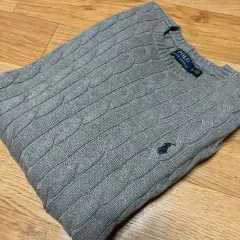 ポロ ラルフローレン 新モデル ケーブルニット 95-100 サイズ
