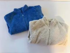 ユニクロ キッズ フリース ジップアップ (90)