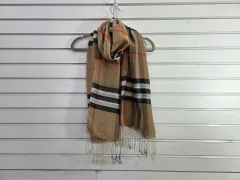 チェック柄 ロングスカーフ/宝探し 天使