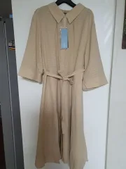 新品 LBL シアサッカー ワンピース 66