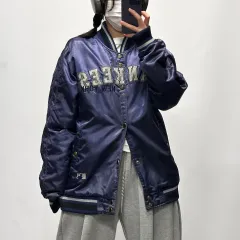 MLB ニューヨーク ヤンキース スタジアム バーシティ ジャケット 紫 100 031505