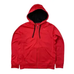 Nike(ナイキ） 裏起毛 フード付き ジップアップパーカー Therma ー fit M