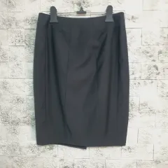 Calvin Klein(カルバ・ンクライン) 黒 ウールスカート