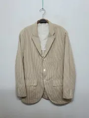 (L) ラルフローレン ポロ コットンジャケット ストライプ Single ブレーザー