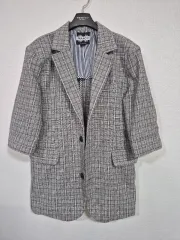 パフスリーブ チェック ショートスリーブジャケット 66