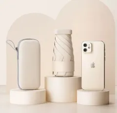 新品 超軽量 ミニ 晴雨兼用傘 日傘 折り畳み UV 遮断 停電 傘