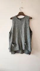 新品販売価格 55,000円 ニットベスト 前後ろ違う魅力 着ていない新品 ラベルあり