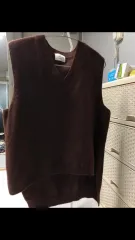 ニットベスト (ブラウン)