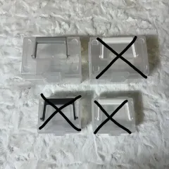 セリア 丸のまま 包装 ケイ 包装 ケース 収ボックス