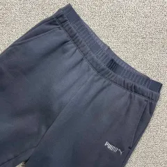 PUMA(プーマ) ネイビー 裏起毛 トレーナー ジョガーパンツ XL 250215