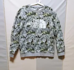 XL THE NORTH FACE ザノースフェイス ミリタリー スウェット 長袖Tシャツ 215
