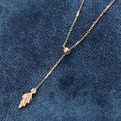 マザーハウス ネックレス 花弁 Kabenメグリチェーン(K18YG/45cm