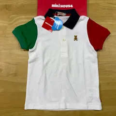 新品タグ付き◎ミキハウスポロシャツ◎サイズ100