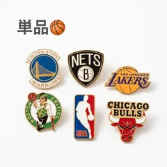 NBA チーム ピンバッジ　全6種　選択可