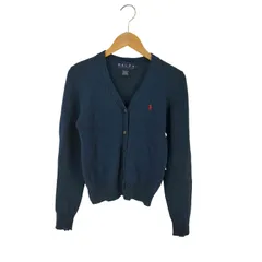 ラルフローレン RALPH LAUREN RALPH RALPH LAUREN ポニー刺繍 ウールニットカーディガン レディース import：S 
