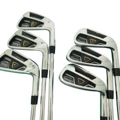 【中古】 キャロウェイ LEGACY BLACK(2013) 6S アイアンセット IR リシャフト (フレックスその他) メンズ 男性用 右利き 右用 Dランク ゴルフクラブ